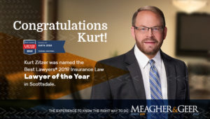 Kurt Zitzer Lawyer of the Year 2019